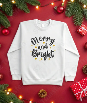 Merry And Bright - DTF Transfer DTF Transfer