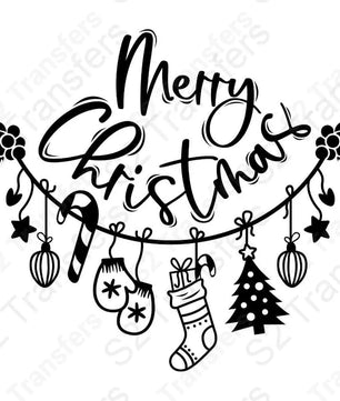 Merry Christmas black 4