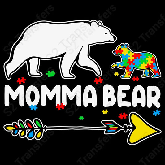 Momma Bear Autism Awareness