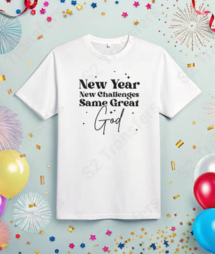 New Year Same Great God Black - DTF Transfer DTF Transfer