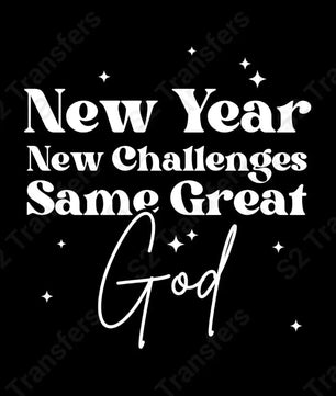 New Year Same Great God White