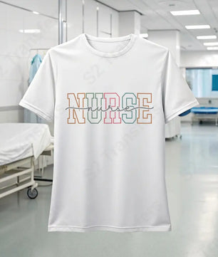 Nurse Varsity Script - DTF Transfer DTF Transfer