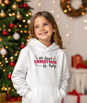 Oh Deer Christmas Is Here - DTF Transfer DTF Transfer