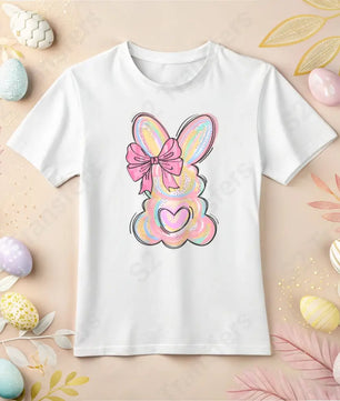 Pastel Color Bunny - DTF Transfer DTF Transfer