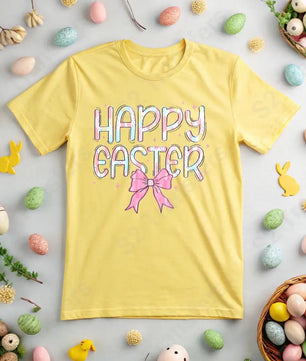 Pastel Happy Easter - DTF Transfer DTF Transfer
