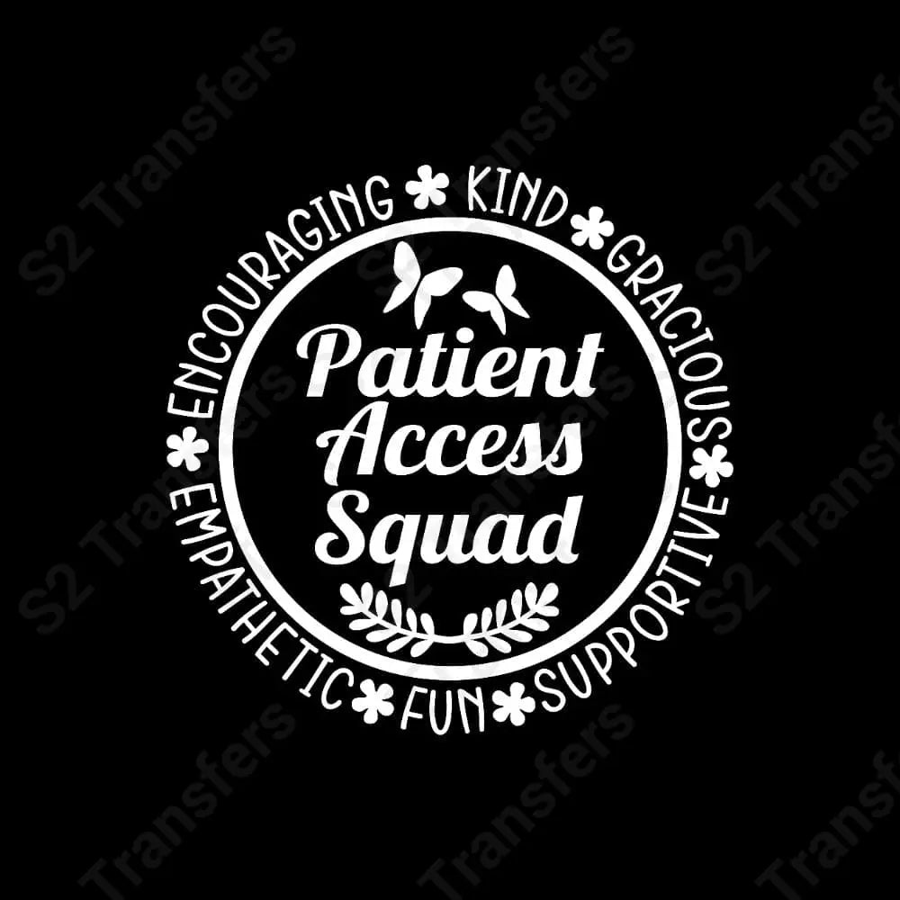 Patient Access Squad Circle White