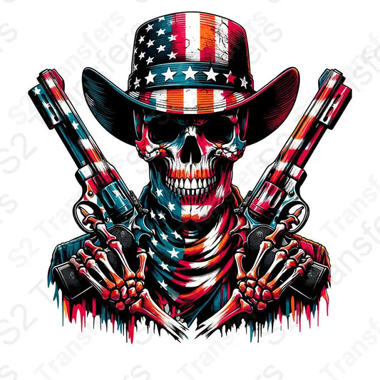 Patriotic Skull Guy