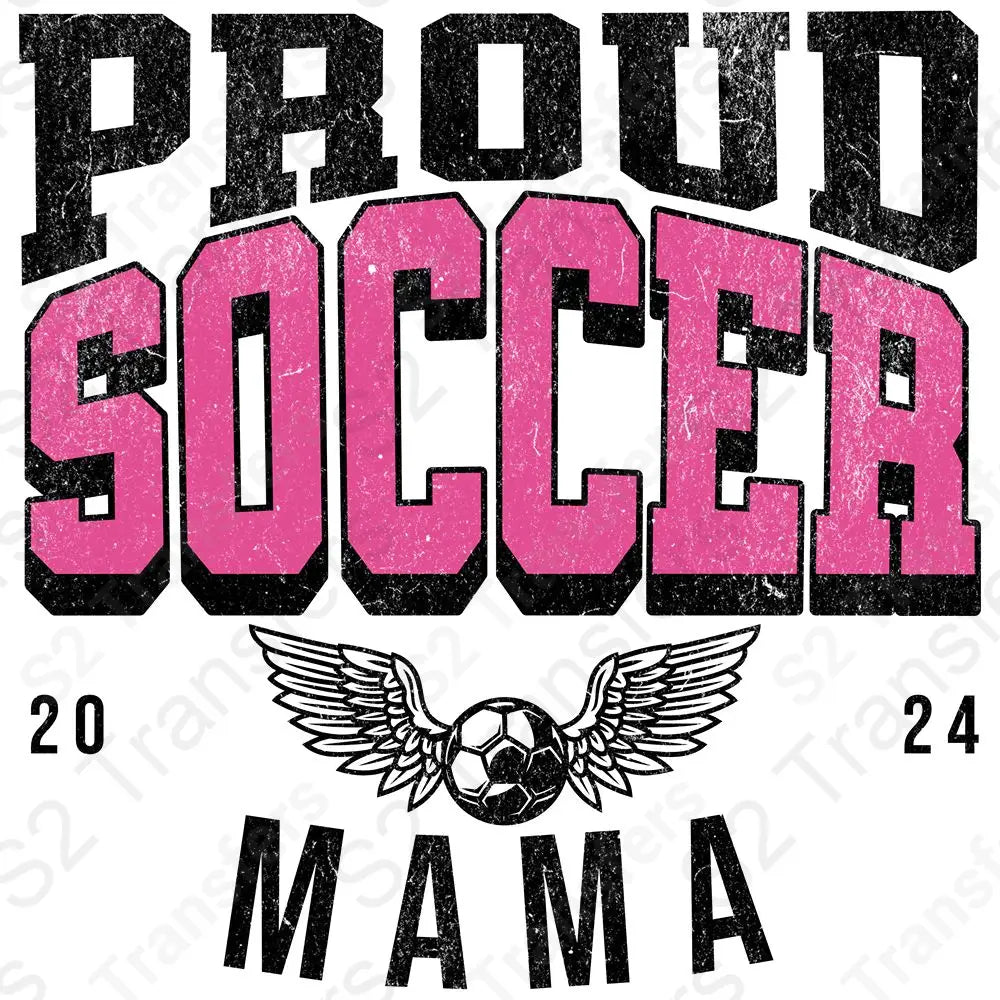Proud Soccer Mama Pink