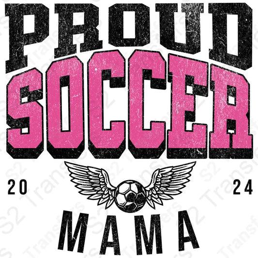 Proud Soccer Mama Pink