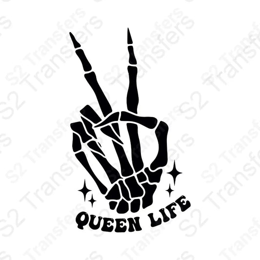 Queen Life Skeleton Hands