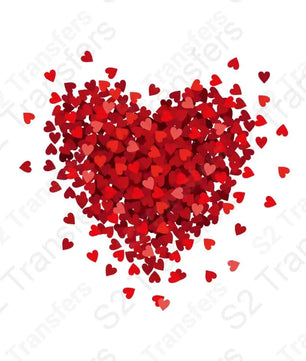 Red Hearts With Little Hearts