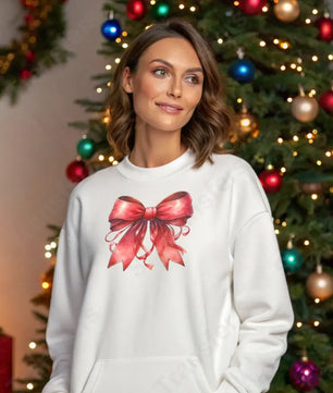 Red String Coquette Bow - DTF Transfer DTF Transfer