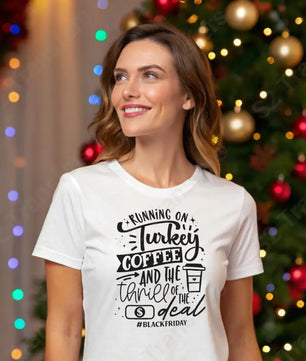Running On Turkey Black Friday - DTF Transfer DTF Transfer