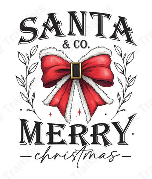 Santa & Co. Christmas - DTF Transfer DTF Transfer