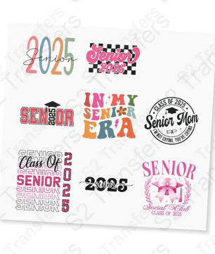 Senior UV DTF Sticker Sheet