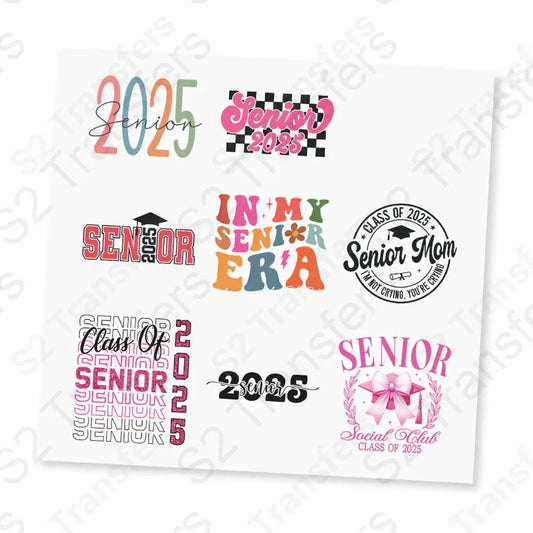 Senior UV DTF Sticker Sheet