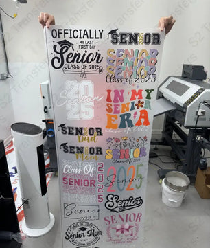 Senior Year Celebrations Premade DTF Transfer Gangsheet