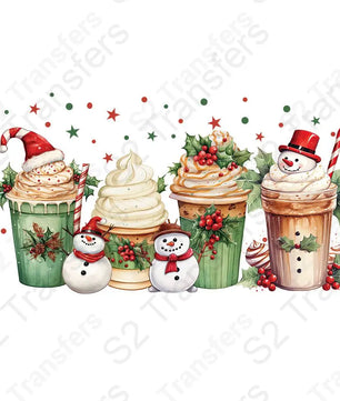 Snowman Coffee Cups