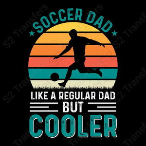 Soccer Dad Retro Sunset