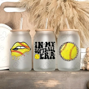 Softball UV DTF Sticker Sheet UV DTF Sticker Sheet