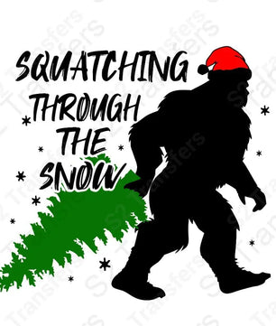 Squatching Through The Snow
