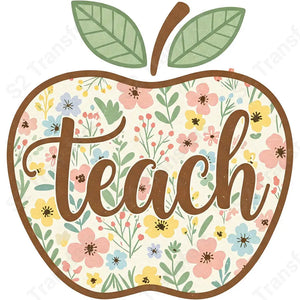 Teach Apple Design - DTF Transfer DTF Transfer