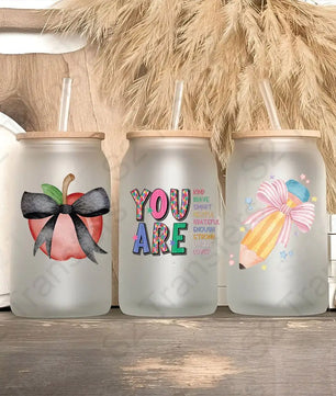 Teacher UV DTF Sticker Sheet UV DTF Sticker Sheet