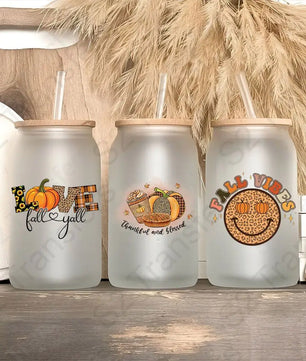 Thanksgiving UV DTF Sticker Sheet UV DTF Sticker Sheet