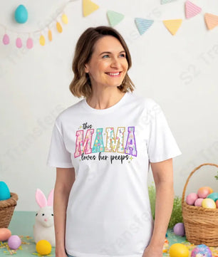 This Mama Loves Her Peeps - DTF Transfer DTF Transfer