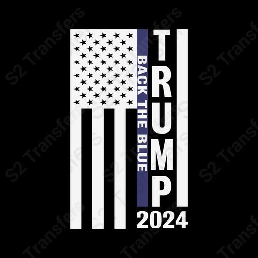 Trump 2024 Back The Blue