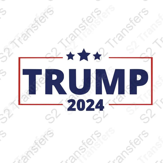 Trump 2024 Red & Blue Stars