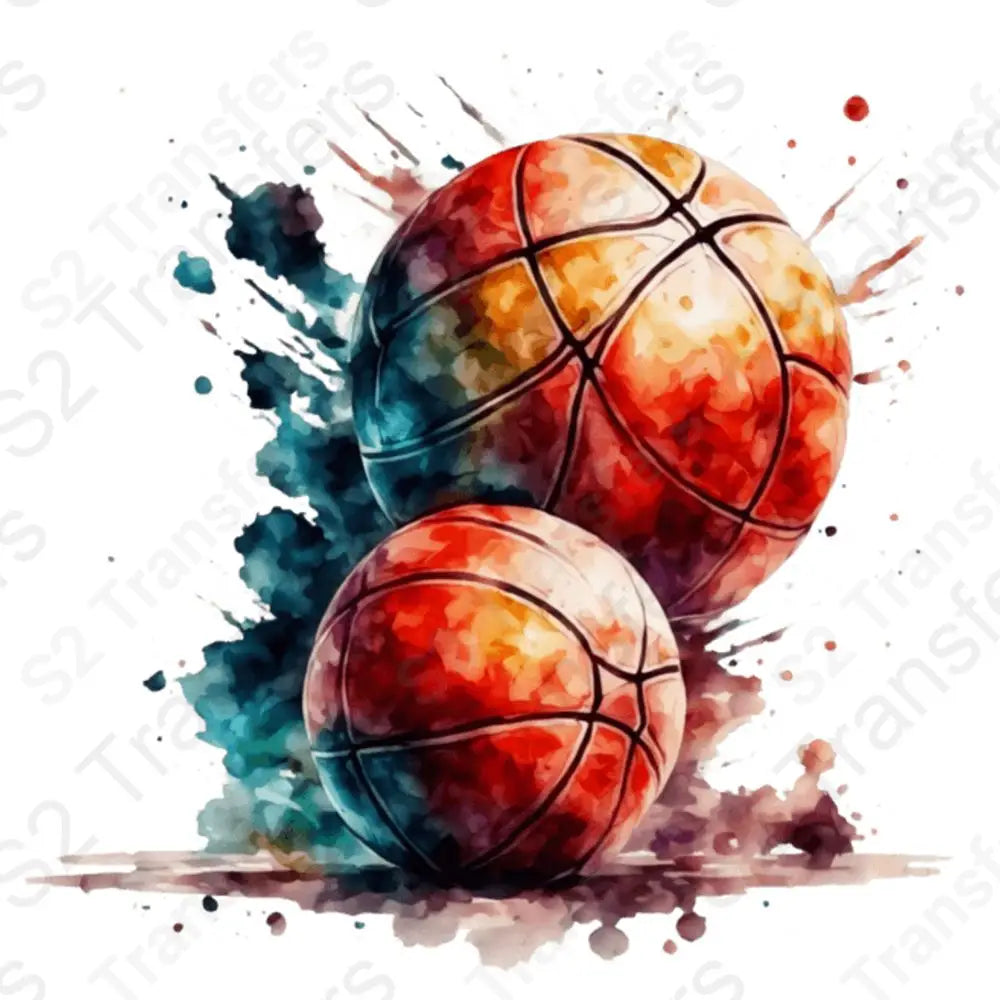 Two Basketballs