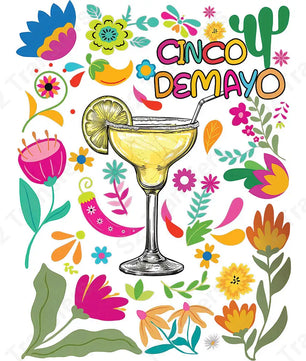 Vibrant Cinco De Mayo - DTF Transfer DTF Transfer