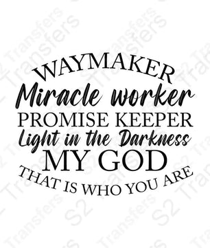 Way Maker Miracle Worker