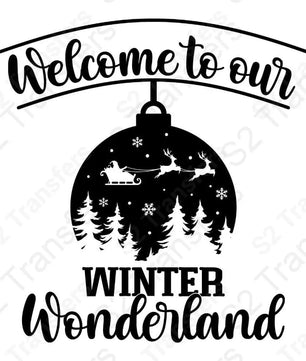 Welcome To Our Winter Wonderland