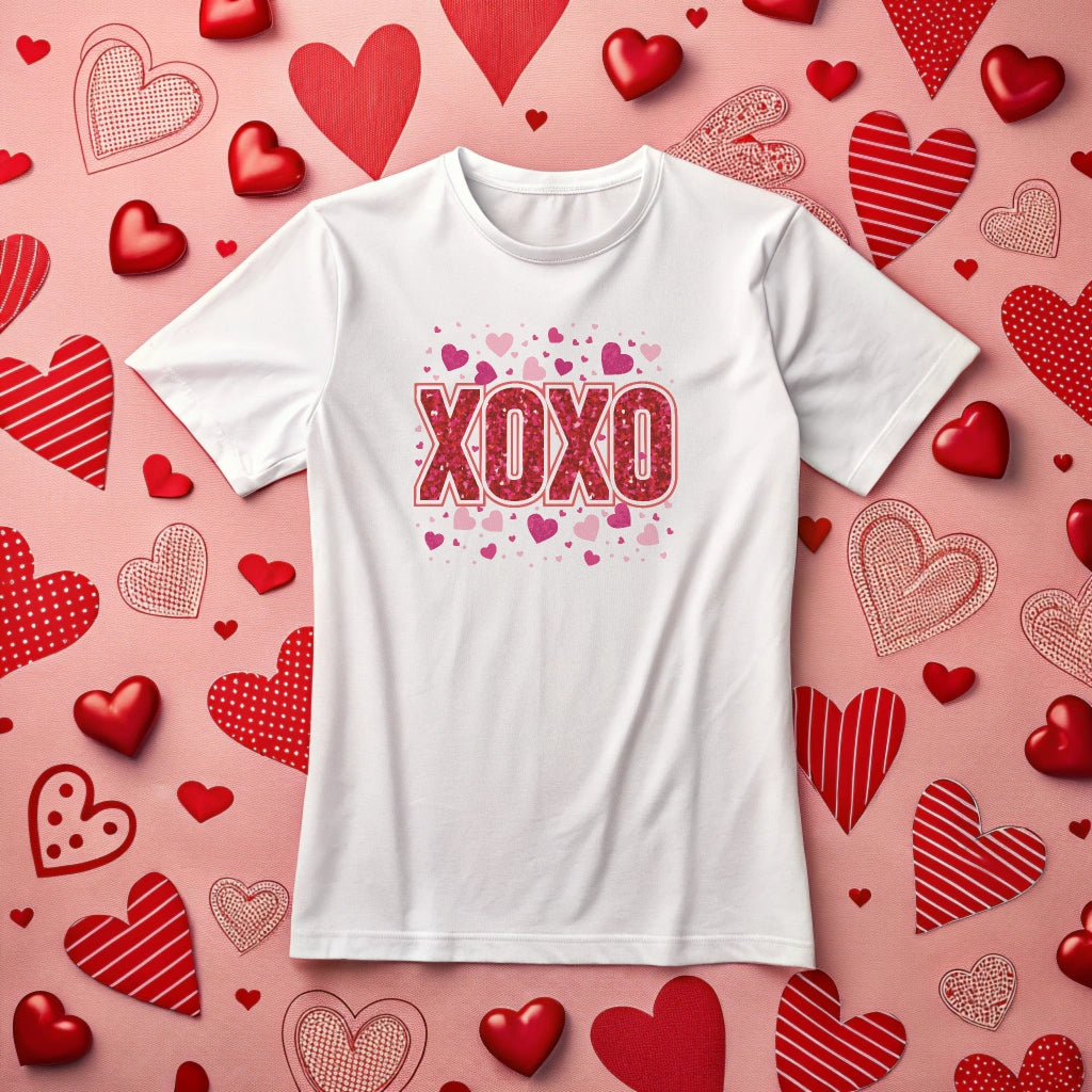 XOXO Heart Design - DTF Transfer