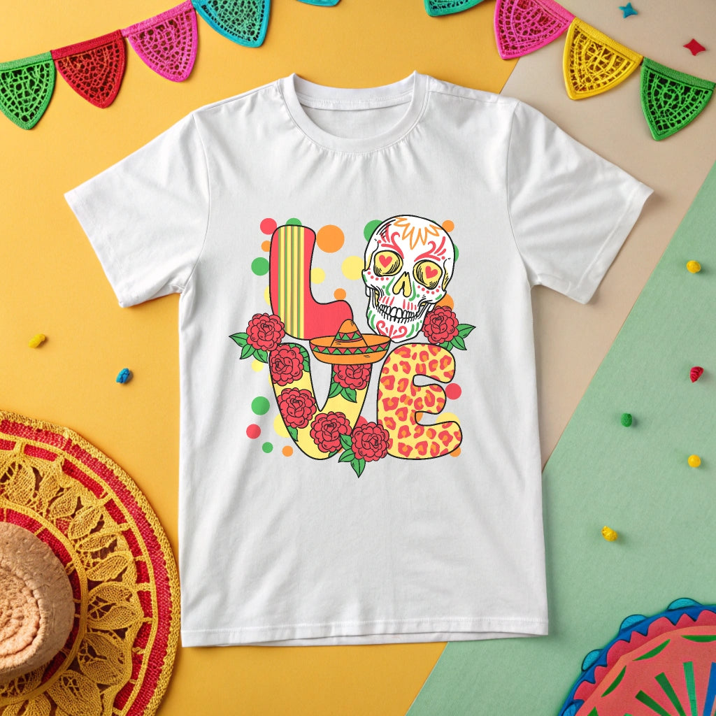 Love Cinco De Mayo - DTF Transfer