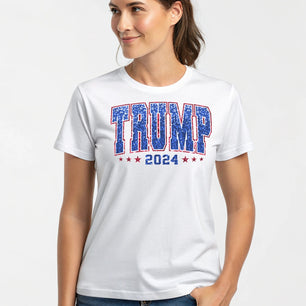 Faux Sequins Trump 2024 - DTF Transfer